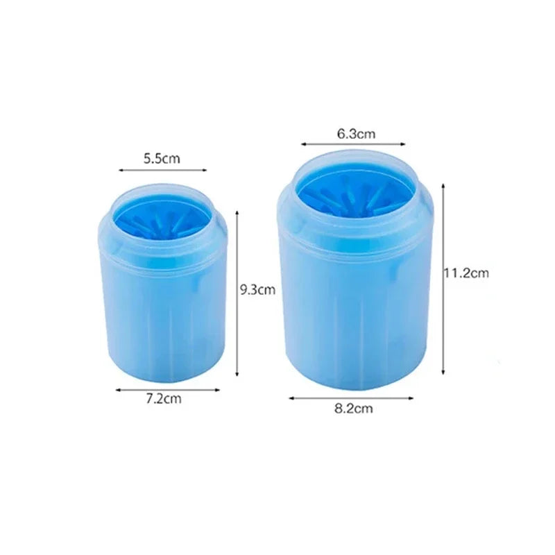 Pulitore Portatile per Zampette in Silicone