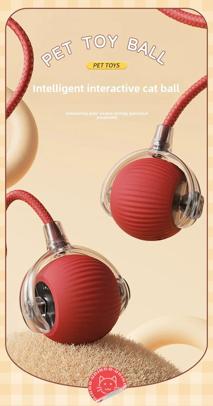 Palla Automatica Interattiva per Cuccioli e Gatti