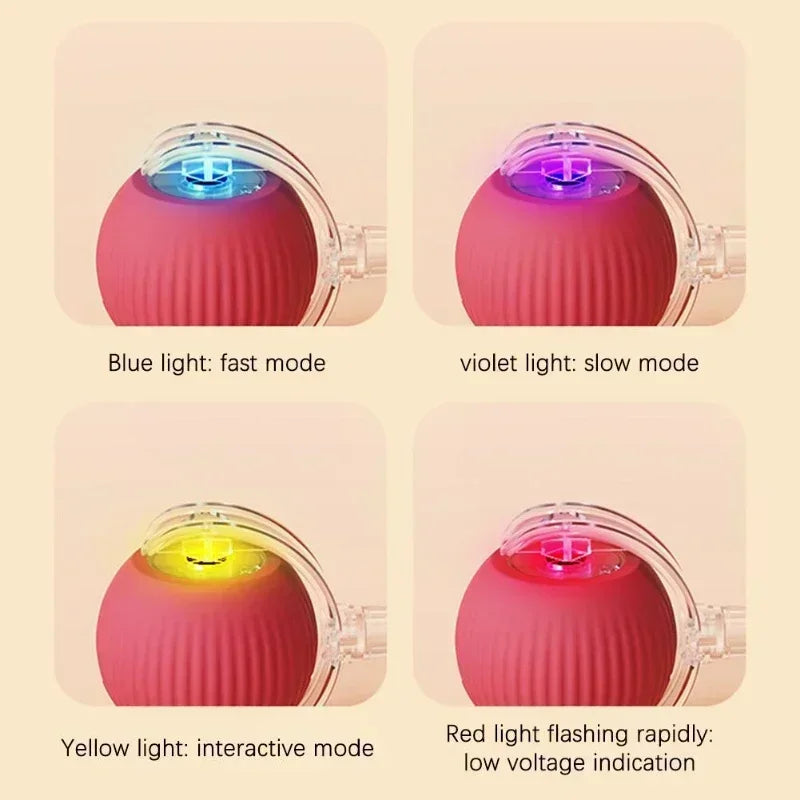 Palla Automatica Interattiva per Cuccioli e Gatti