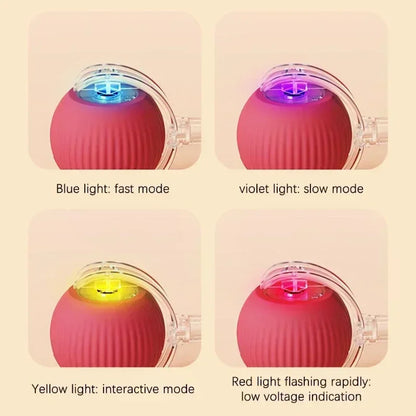 Palla Automatica Interattiva per Cuccioli e Gatti